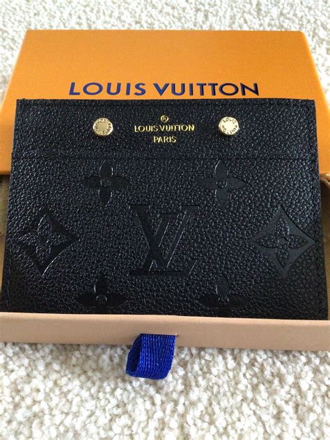 louis vuitton card holders|louis vuitton empreinte card holder.